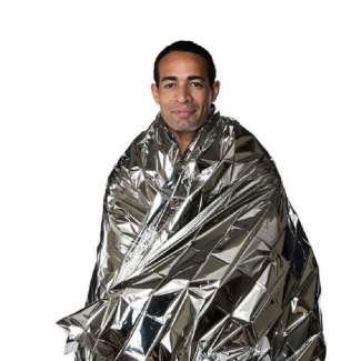 Emergency Blanket Silver - Rainproof, Heat Resistant Mylar for Outdoor Emergency Use Price in Pakistan | LAPTAB