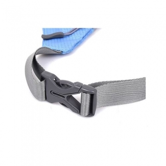 Travel Waist Bag Blue with Adjustable Strap, 3 Zipper Pockets, Water Resistant Nylon Price in Pakistan | LAPTAB