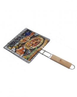 BBQ Barbecue Stainless Steel Net Grill for Indoor and Outdoor Cooking