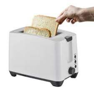 Slice Toaster White with 2 Slots, 6 Browning Settings, Wide Slots for Thick Bread Price in Pakistan | LAPTAB