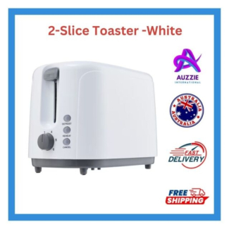 Slice Toaster White with 2 Slots, 6 Browning Settings, Wide Slots for Thick Bread Price in Pakistan | LAPTAB