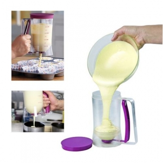 Batter Dispenser 4 Cup Capacity, FDA Approved, Dishwasher Safe, Easy Baking Prep Price in Pakistan | LAPTAB