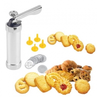 Cookie Making Press and Decorator Machine with 12 Shape Plates and 4 Icing Tips Price in Pakistan | LAPTAB