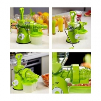 Manual Fruit Juicer with Vacuum Lock, Dishwasher Safe, Includes Jug and Strainer, Compact and Portable Price in Pakistan | LAPTAB