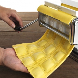 Noodles Pasta Maker Machine Stainless Steel with Removable Double Cutter and Adjustable Thickness Price in Pakistan | LAPTAB