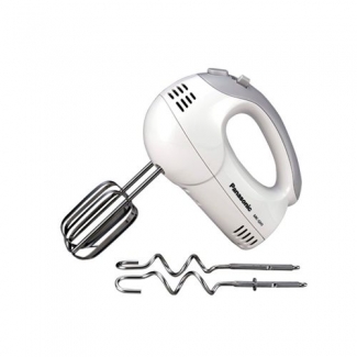 Hand Mixer MK-GH1 with 5 Speeds, Turbo Button, Stainless Steel Hooks, Toughened Plastic