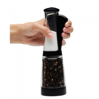 2-in-1 Salt and Pepper Mill Spice Grinder