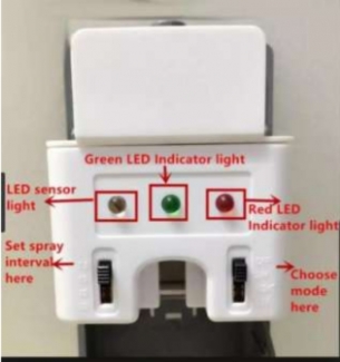 Automatic Air Freshener Dispenser F-198, Covers 800 sq. ft, Uses 7 oz Aerosol Refills Price in Pakistan | LAPTAB