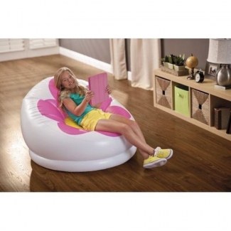 Intex Blossom Inflatable Armchair 68574, Comfortable PVC Vinyl Sofa for Indoor and Outdoor Use Price in Pakistan | LAPTAB