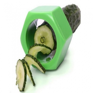 Cucumber Slicer Green, Food-Grade PP Material, 8 x 4.2 cm Compact Size Price in Pakistan | LAPTAB