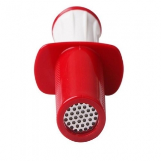 Garlic Masher Peeler - Stainless Steel and Plastic Garlic Press, 10.5x7cm, Red Price in Pakistan | LAPTAB