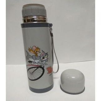Tom And Jerry Vacuum Thermo Flask Water Bottle ? Keeps Drinks Cold Longer, Easy to Clean Price in Pakistan | LAPTAB