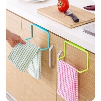 Kitchen Cabinet Towel Rack - Green Price in Pakistan | LAPTAB