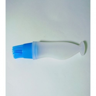 Silicone Head Basting Oil Brush and Spatula for BBQ, Baking, and Cooking