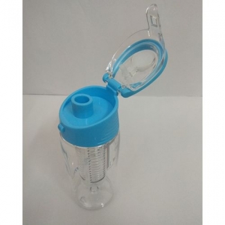 Detox Water Bottle Blue 1000ml BPA-Free Borosilicate Glass with Infuser for Fruit Flavors Price in Pakistan | LAPTAB