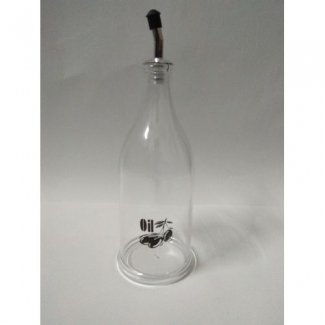 Acrylic 1000ml Cooking Oil Bottle with Leak-Proof Nozzle and Non-Slip Base Price in Pakistan | LAPTAB
