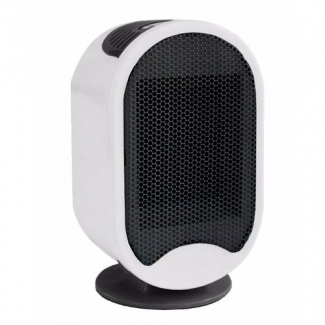 Mini Heater Black and White with Automatic Protection, Low Noise, Energy Saving