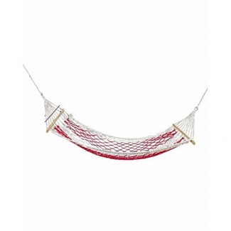 Hammock Swing Red and White Price in Pakistan | LAPTAB