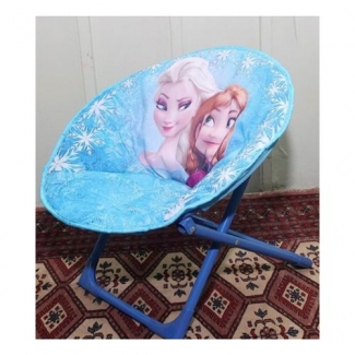 Frozen Foldable Saucer Chair - Portable, Collapsible Blue Kids Seat for Any Room Price in Pakistan | LAPTAB