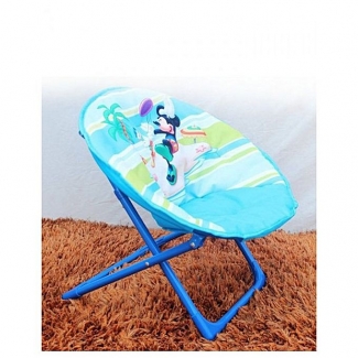 Disney Mickey & Donald Foldable Saucer Chair for Kids, Portable Blue Seat Price in Pakistan | LAPTAB