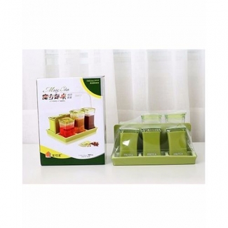 Sauce Container Green with Airtight Screw-Top Lid for Sauces and Condiments Storage Price in Pakistan | LAPTAB