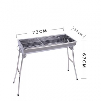 Stainless Steel Charcoal Bbq Grill With Stand