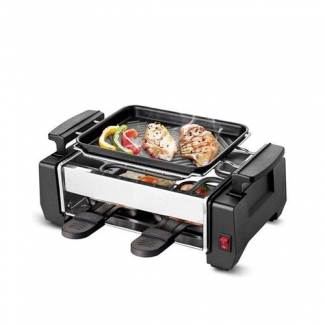 Electric BBQ Grill with Toaster and Frying Pan, Non-Stick Stainless Steel Combo Price in Pakistan | LAPTAB