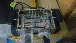 Electric BBQ Grill with Toaster and Frying Pan, Non-Stick Stainless Steel Combo Price in Pakistan | LAPTAB
