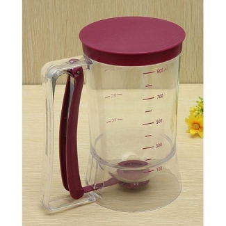 Baking Batter Dispenser Purple with Quick Release Handle and Measuring Guide Price in Pakistan | LAPTAB