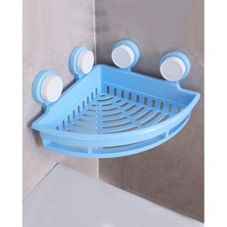 Corner Rack Blue - Durable Plastic Spice Cabinet Organizer with Drain Holes Price in Pakistan | LAPTAB