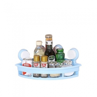 Corner Rack Blue - Durable Plastic Spice Cabinet Organizer with Drain Holes Price in Pakistan | LAPTAB