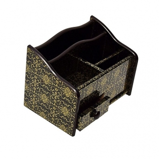 Wooden Pen & Stationery Holder Bj1088 ? Multi-Compartment Desk Organizer Price in Pakistan | LAPTAB