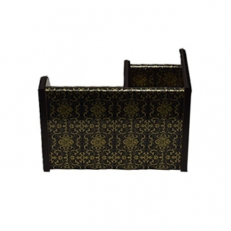 Wooden Pen & Stationery Holder BJ8802 Black & Golden Durable Organizer Price in Pakistan | LAPTAB