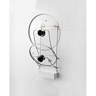Wall Mounted Pot Lid Water Tray Cover Storage Rack