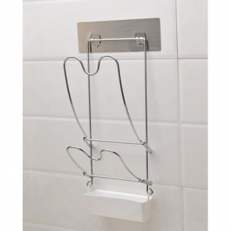 Wall Mounted Pot Lid and Water Tray Storage Rack with Washable Stick, No Drilling Needed Price in Pakistan | LAPTAB