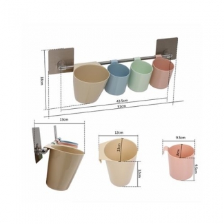 Kitchen Storage Basket with Magic Sticker ? Tool-Free, Reusable Suction Cup Rack Price in Pakistan | LAPTAB