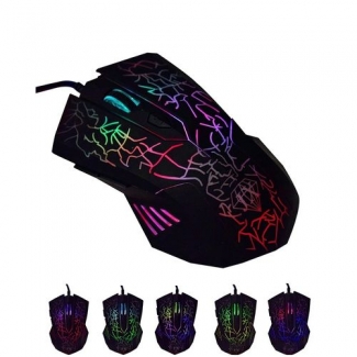 Jx LED Optical Wired Mouse 2400 DPI USB 3.0 Compatible Ambidextrous Black Price in Pakistan | LAPTAB