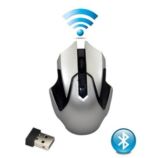 Jx 2-4 GHz Optical Wireless Mouse Silver with Ambidextrous Design and Accurate Sensor Price in Pakistan | LAPTAB