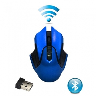 Jx 2-4 Ghz Optical Wireless Mouse - Blue