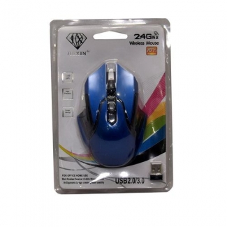 Jx 2-4 GHz Optical Wireless Mouse Blue with Accurate Sensor and Ambidextrous Design Price in Pakistan | LAPTAB