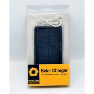 Solar Power Bank 10000 mAh Ultra-Thin Aluminum Alloy Shell Compatible with All Phones Price in Pakistan | LAPTAB