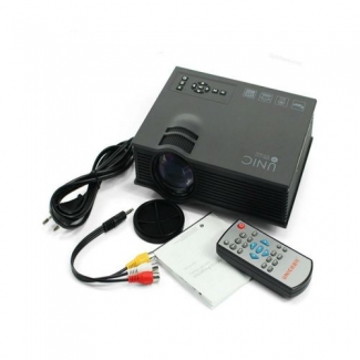 UC 46 UNi-Link Wifi LED Projector with Built-In 2.4G Receiver, Black Price in Pakistan | LAPTAB