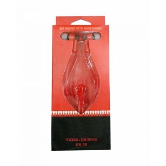 Zipper Style Handsfree Bluetooth Headset in Red with Tangle-Free Design and Extended Sound Price in Pakistan | LAPTAB