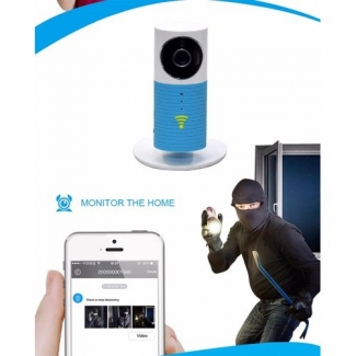 HD Wifi Smart IP Camera Blue with Night Vision, Two-Way Audio, Motion Detection Price in Pakistan | LAPTAB