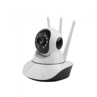 960P Wireless Indoor PTZ IP Camera with Audio, Night Vision, Motion Detection, SD Slot