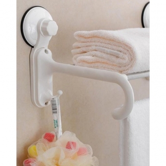 Bath Towel Rack with Suction Cup for Easy Wall Mounting and Multi Storage Price in Pakistan | LAPTAB