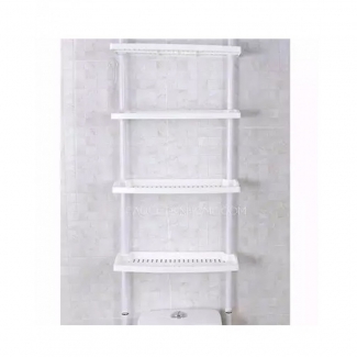 4 Layers Adjustable Bathroom & Kitchen Storage Shelf, 70-248 cm Height Price in Pakistan | LAPTAB