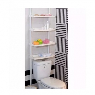 4 Layers Adjustable Bathroom & Kitchen Storage Shelf, 70-248 cm Height Price in Pakistan | LAPTAB