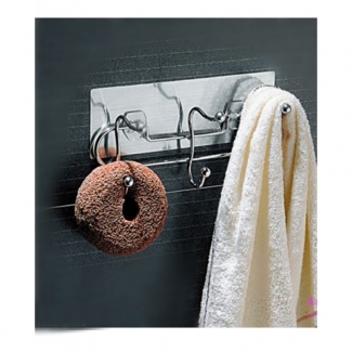 Coat & Hat Hook with Reusable Adhesive Magic Sticker for Various Walls Price in Pakistan | LAPTAB