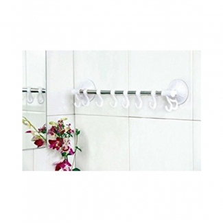 Hanging Rod Hook with Vacuum Suction Cup for Towel Storage, No Drilling Needed Price in Pakistan | LAPTAB